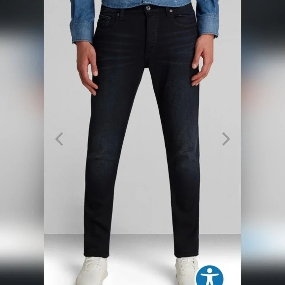 G Star Raw 3301 Slim Blue Jeans Size 29X34